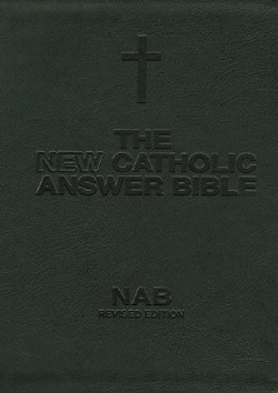 9781556654039 New Catholic Answer Librosario Edition Large Print Bible NABRE