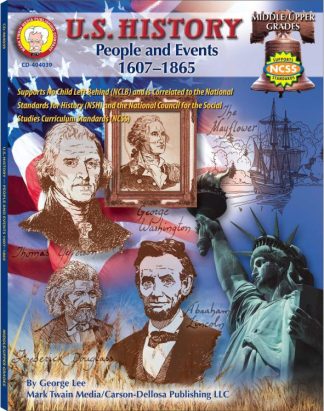 9781580373364 US History : People And Events 1607-1865 (Supplement)