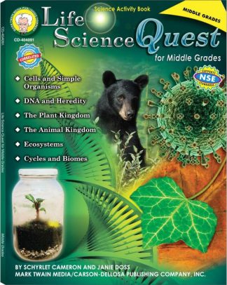 9781580374507 Life Science Quest For Middle Grades
