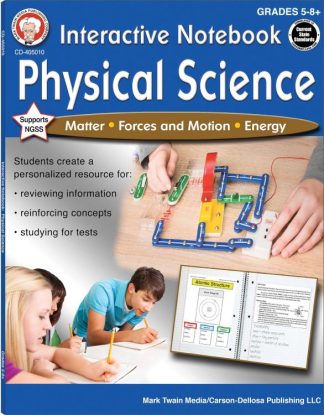 9781622236879 Interactive Notebook Physical Science 5-8