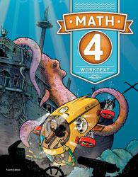9781628564976 Math 4 Worktext 4th Edition (Student/Study Guide)