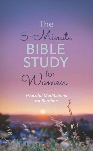 9781643528915 5 Minute Bible Study For Women Peaceful Meditations For Bedtime