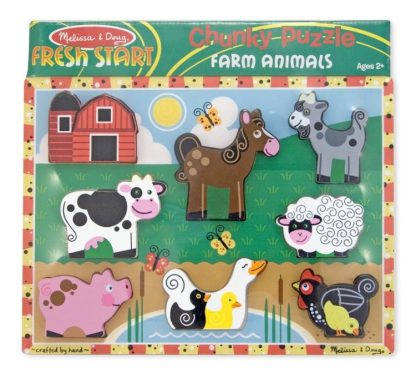 000772037235 Fresh Start Chunky Farm Animals (Puzzle)