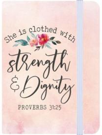 0656200967713 She Is Clothed In Strength And Dignity Notebook