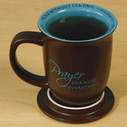 095177528921 Prayer Changes Everything Grace Outpoured Mug And Coaster Set