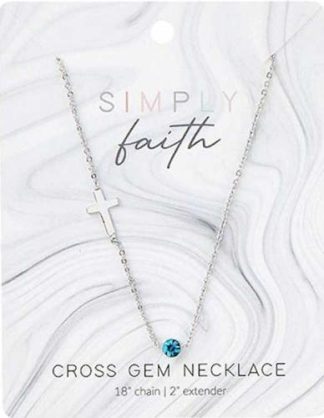 195002210271 Simply Faith Cross Gem
