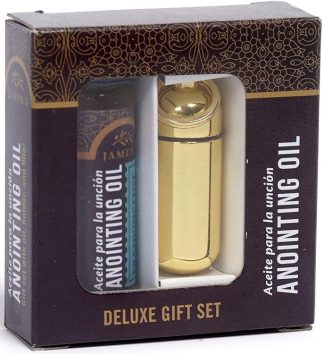 634337782225 Anointing Oil Holder Gift Boxed