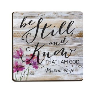 656200277522 Be Still And Know Lithograph (Magnet)