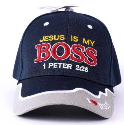 788200537365 Jesus Is My Boss Cap