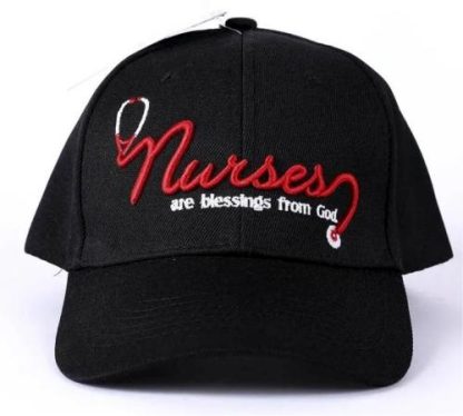 788200539093 Nurses Are Blessings From God Cap