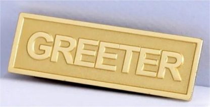 788200806423 Greeter Magnetic Badge