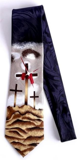 788200813001 3 Crosses On Calvary With Twinkle Tie