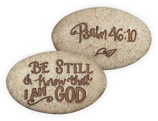 798890171237 Psalm 46:10 Psalm Stone