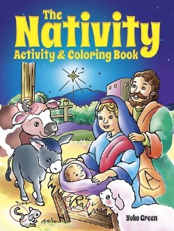 9780486497174 Nativity Activity And Coloring Book