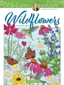 9780486849669 Wildflowers Coloring Book