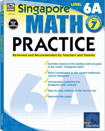 9780768239966 Singapore Math Practice Grade 7