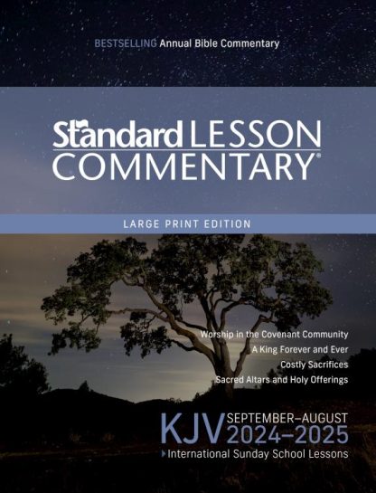 9780830786633 Standard Lesson Commentary KJV 2024-2025 Large Print Edition (Large Type)