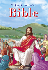 9780899426754 Saint Joseph Illustrated Bible