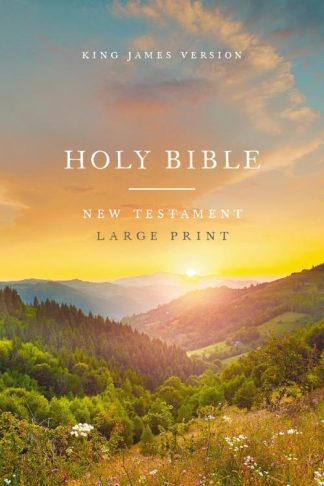 9781400343621 Large Print Outreach New Testament Bible Comfort Print