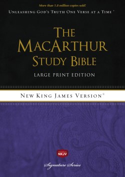 9781418542221 MacArthur Study Bible Large Print Edition