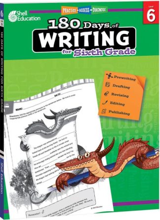 9781425815295 180 Days Of Writing For Sixth Grade