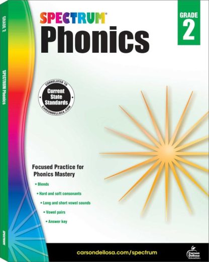 9781483811833 Spectrum Phonics Grade 2