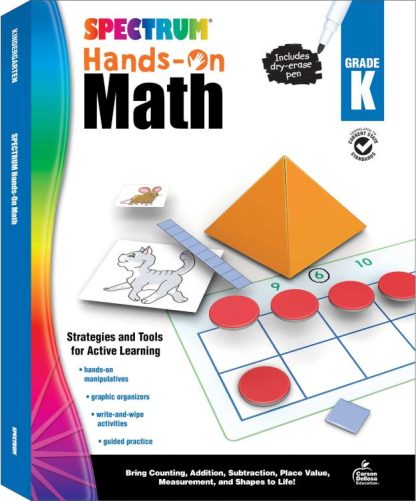 9781483857640 Spectrum Hands On Math Grade K