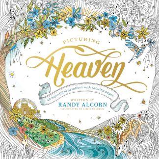 9781496425270 Picturing Heaven : 40 Hope Filled Devotions With Coloring Pages