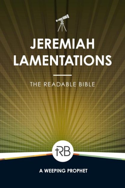 9781563095900 Readable Bible Jeremiah And Lamentations