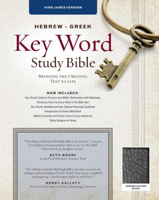 9781617159831 Hebrew Greek Key Word Study Bible