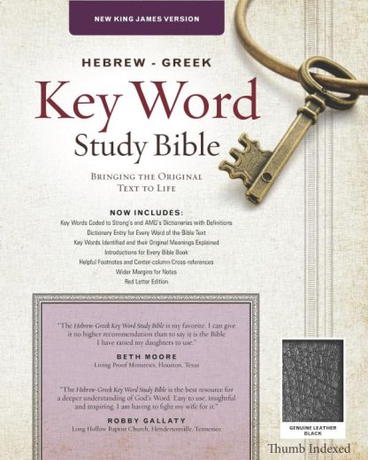 9781617159893 Hebrew Greek Key Word Study Bible