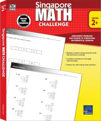 9781623990725 Singapore Math Challenge Grades 2-5