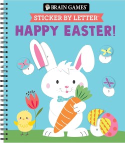 9781639384907 Brain Games Sticker By Letter Happy Easter