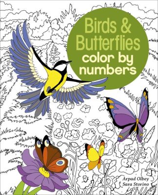 9781839407314 Birds And Butterflies To Color By Number