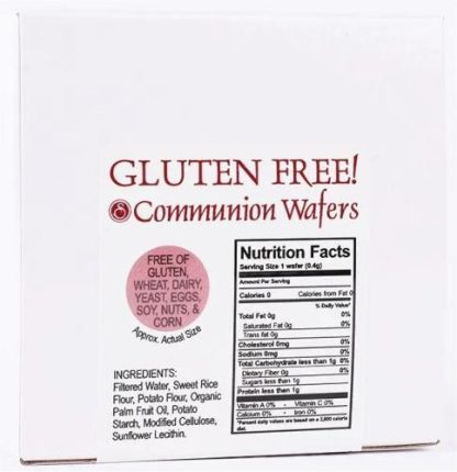 0788200565542 Communion Wafer Gluten Free