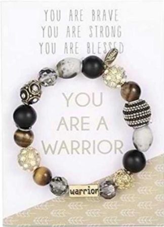 089945610710 Warrior Stretch (Bracelet/Wristband)