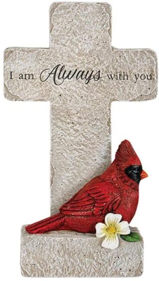 096069127130 Iam Always With You Cardinal Memorial Pedastal