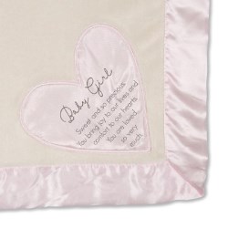 664843195226 Baby Girl Comfort Blanket