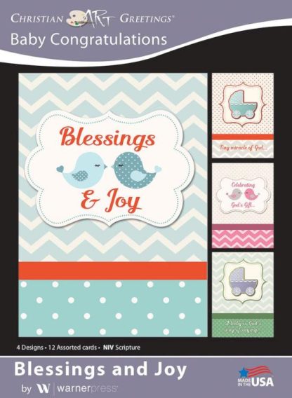 730817358758 Baby Congratulations Blessings And Joy NIV Box Of 12