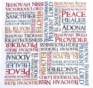 788200511044 Prayer Cloth Names Of God Pack Of 6