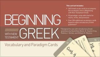 9781087778907 Beginning With New Testament Greek Vocabulary And Paradigm Cards