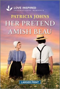 9781335931337 Her Pretend Amish Beau (Large Type)
