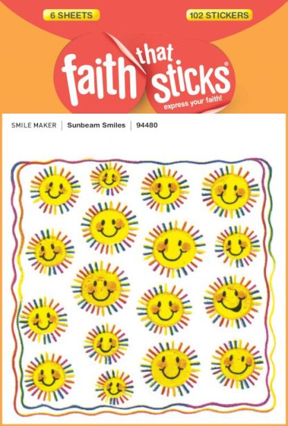 9781414394480 Sunbeam Smiles Stickers