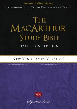 9781418542238 MacArthur Study Bible Large Print Edition