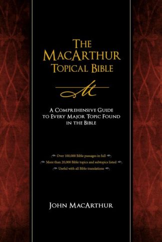 9781418543761 MacArthur Topical Bible