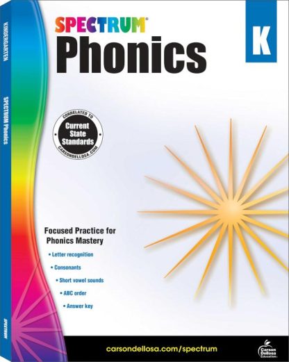 9781483811819 Spectrum Phonics Grade K