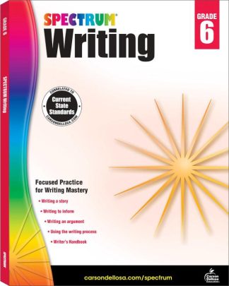 9781483812014 Spectrum Writing Grade 6