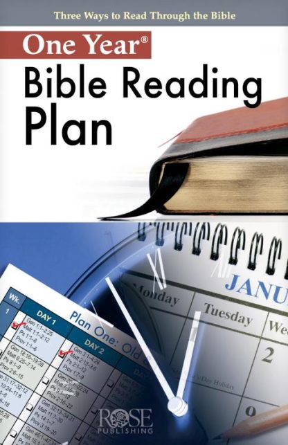 9781596363335 1 Year Bible Reading Plan Pamphlet