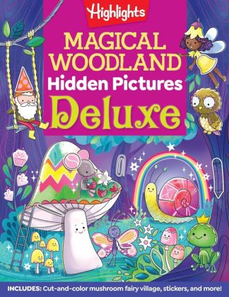 9781639622542 Magical Woodland Hidden Pictures Deluxe