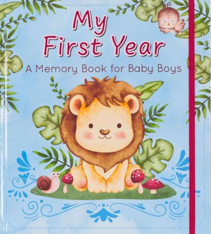 9781959982005 My First Year A Memory Book For Baby Boys